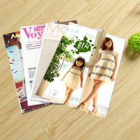 12寸胶装杂志册