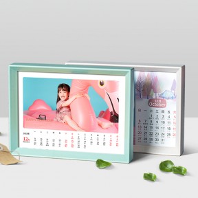 塑料相框台历