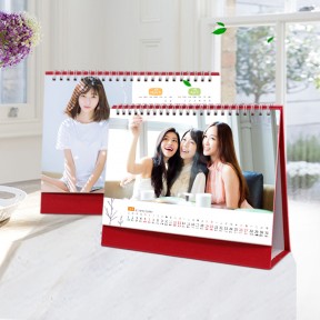 8寸照片定制台历